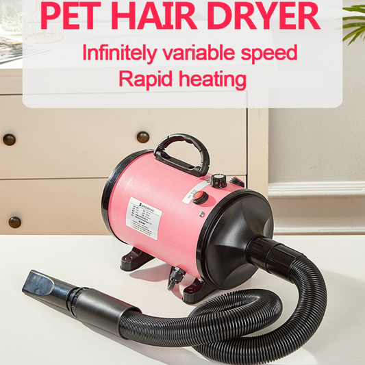 Dog Dryer - 3800W/5.2HP - Dry your dog in 10 mins